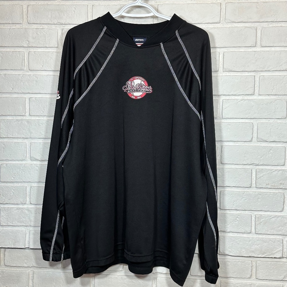 20th Anniversary Slo-Pitch National Men's Long Sleeve Warm Up shirt
